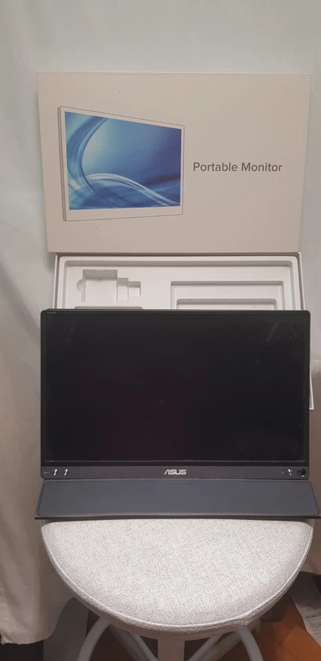 ASUS ZenScreen MB16AC 15,6 Zoll LED Monitor - Grau - Bild 3 von 3