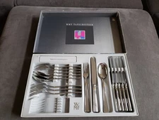 VERY RARE! Set Of WMF Odeon Cromargan German Flatware 16 Piece Set  Brand New!