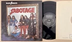 Black Sabbath Sabotage 1st UK vinyl press 1Y1 2Y1 textured NEMS RECORDS + TAPES