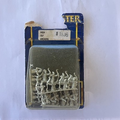 High Elf Elves Archers (damage on blister never opened) - Warhammer Warmaster