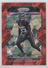2021 Panini Prizm Red Ice Prizm Deion Jones #328 0ym4