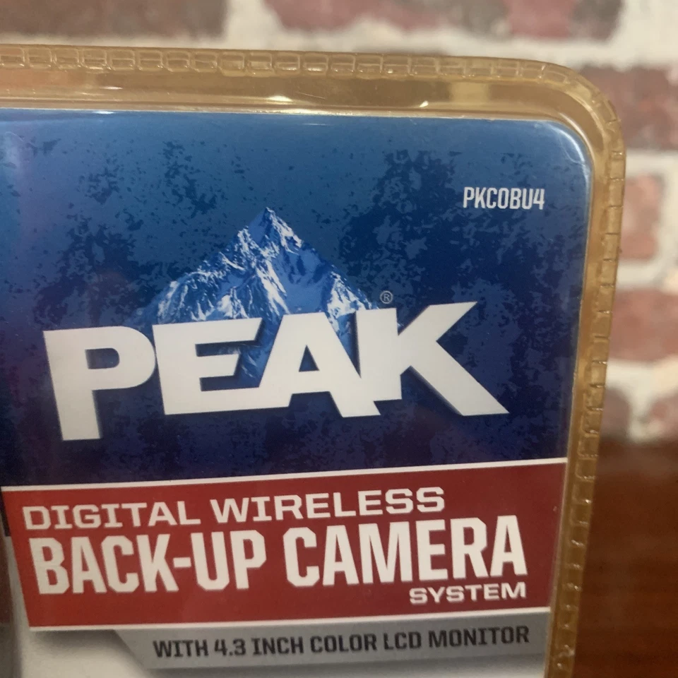 Peak Digital Back-Up Camera -model Pkcobu4 - Image 3 of 3