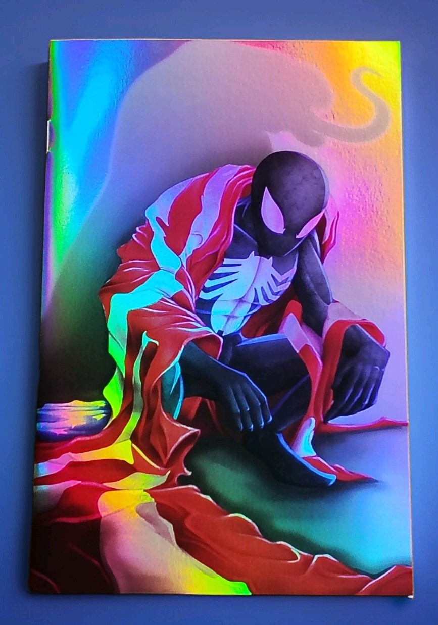 Jessica Short SDCC Symbiote Suit Spider-Man Full Foil Venom 27 Homage #4/30