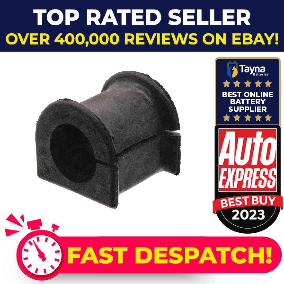 Anti Roll Bar Bush fits TOYOTA RAV4 A1, SXA10 2.0 Front 94 to 00 3S-FE Febi New