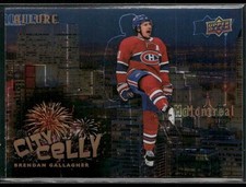 2020-21 Upper Deck Allure Brendan Gallagher City Celly #CC-10 Montreal Canadiens