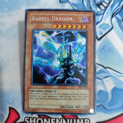 Yugioh Asian English Barrel Dragon VB5-003 SE Original