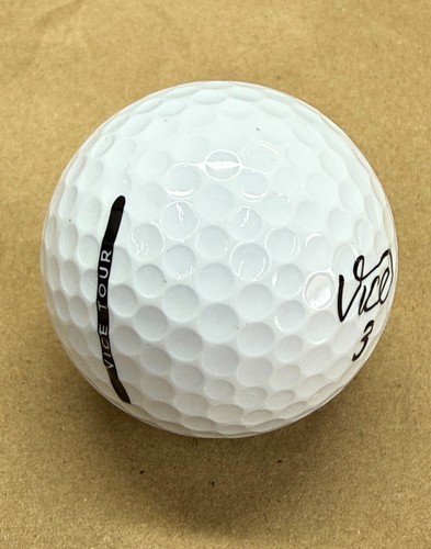 100 White Vice Tour Premium AAA Used Golf Balls