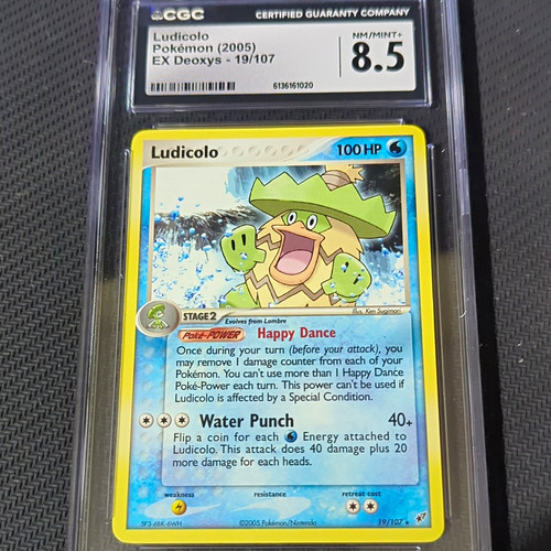Ludicolo graded CGC 8.5 for sale on eBay