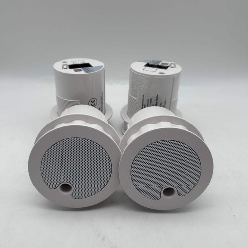 Lot of 4 Biamp Cambridge Sound Management Speaker System Emitter QTAE