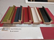  Cornici ,aste per cornici.cornici su misura,cornice in legno Pino Colorate