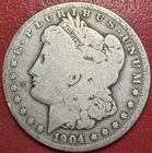 1904-S Morgan Silver Dollar. Key Date. Free Shipping