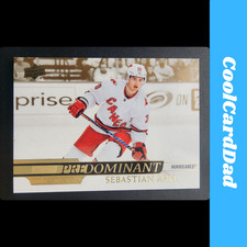 Sebastian Aho 2020-21 Upper Deck Predominant Gold #PR-5 Carolina Hurricanes