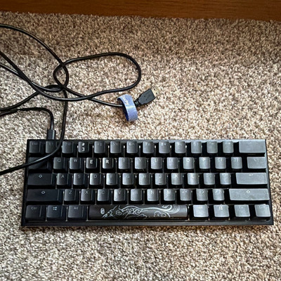 Ducky One 2 Mini Wired USB Mini Mechanical Keyboard QWERTY English Black/White