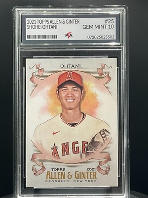 スポーツ選手 2021 Topps Allen&Ginter  FMA-PA 2021 Topps Allen & Ginter's - Shohei Ohtani #25 for sale online | eBay