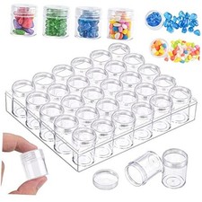 30 Grids Diamond Painting Storage Containers, Portable 6.3 X 5.3 X 1.4inch
