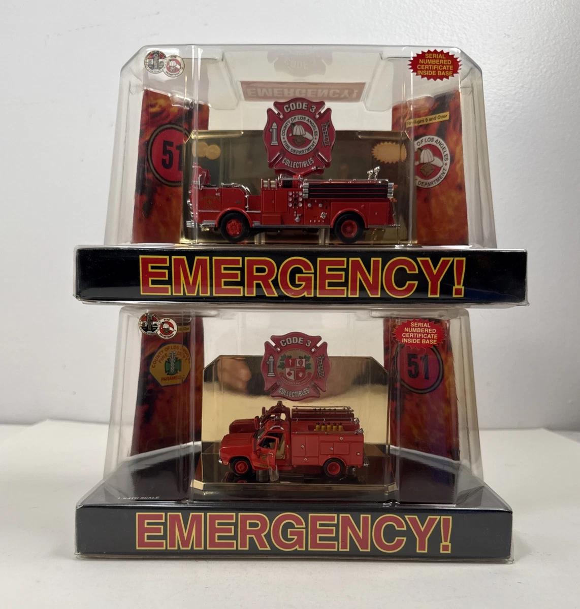 Code 3 1:64 Scale Diecast Fire Vehicles for sale - eBay