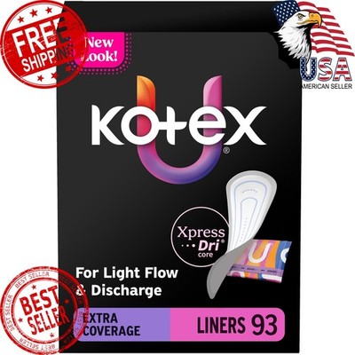 Kotex Liners Light Absorbency 93 Count