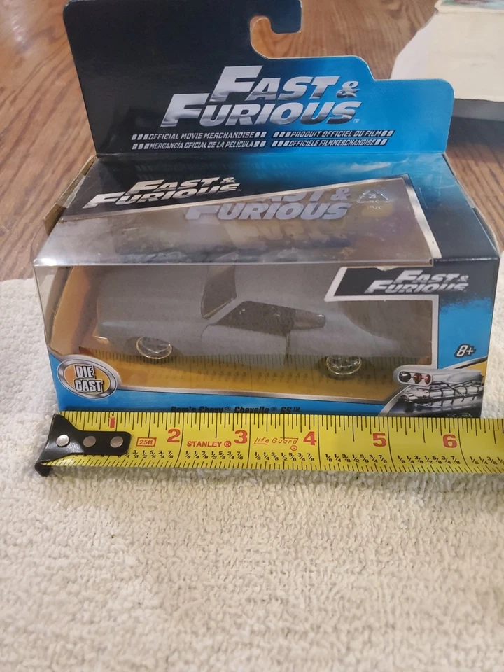 Chevrolet Chevelle SS 1/32 JADA 97379 FAST AND FURIOUS DOM'S GRIS MATE Foto 3 de 3