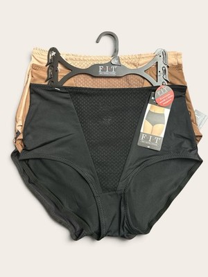 F.I.T. Figure Improving Technology Women s High-Waist Briefs~GREAT FIT~ALL SIZES