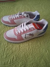 Hello Kitty Sanrio Ladies' Court Sneakers Athletic Shoe nwt Sz 11