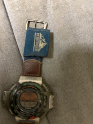 Triple Sensor Casio watch PRT40k-1V Preowned