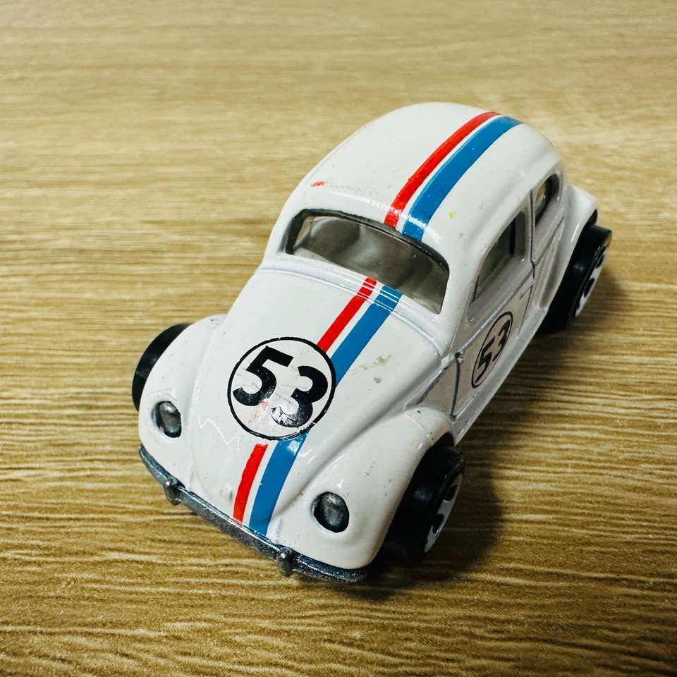 Herbie VW Volkswagen Classic Beetle Bug Gumball 53 2014 HW Taller Todas las Estrellas Foto 2 de 4