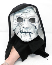 Easter Unlimited Hooded Skull Halloween Full Head Mask 9217 Mummy Nun Ghoul Vtg