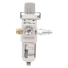 SMC AW20-N02E-CRZ-B Filter Regulator, 7-125psi, 5µm Filtration, 1/4in Female NPT
