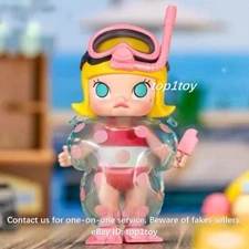 POP MART x KENNYSWORK Molly Let's Go Diving Limited Art Toy