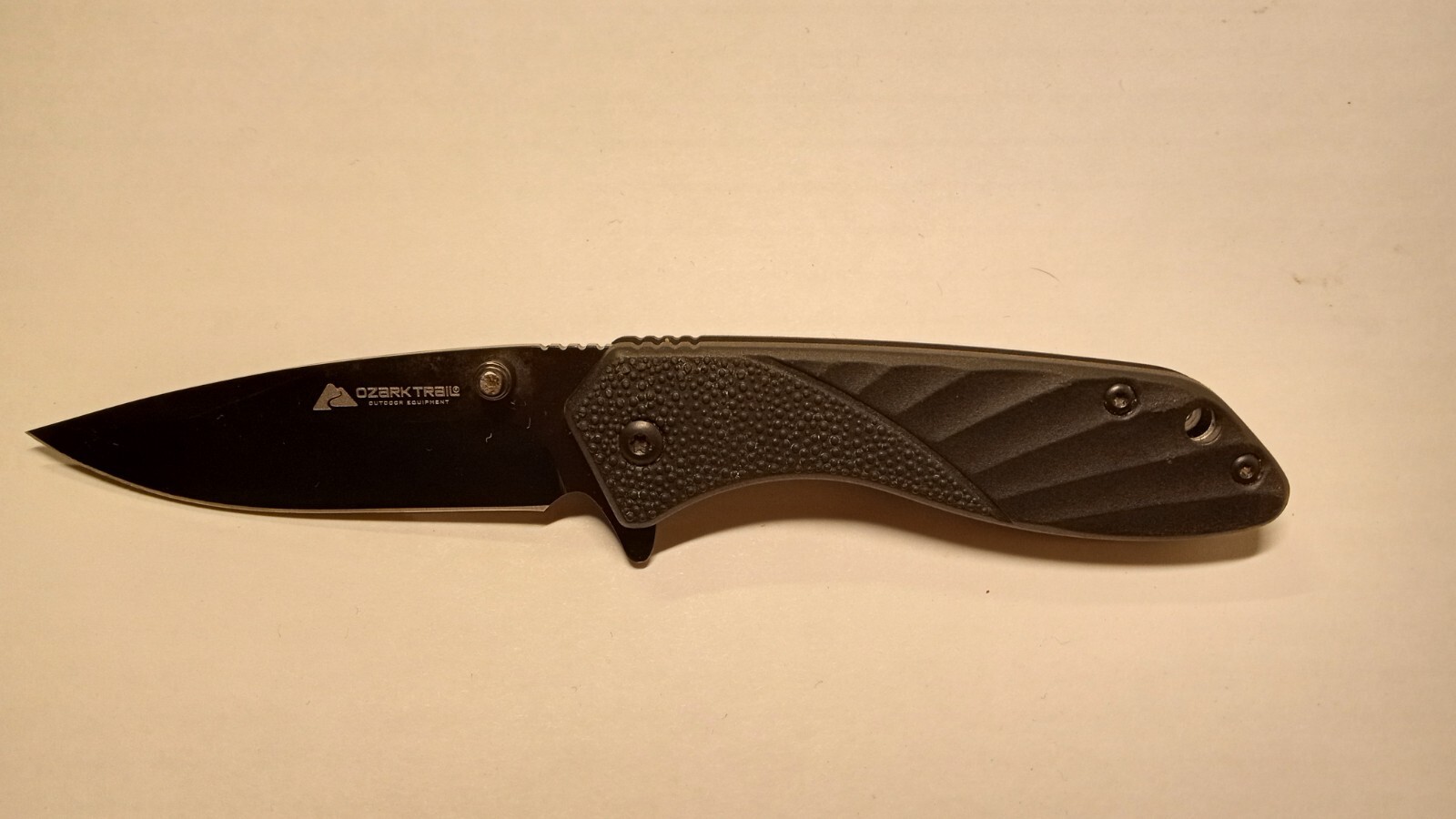 Black 6 Inch Folding Knife