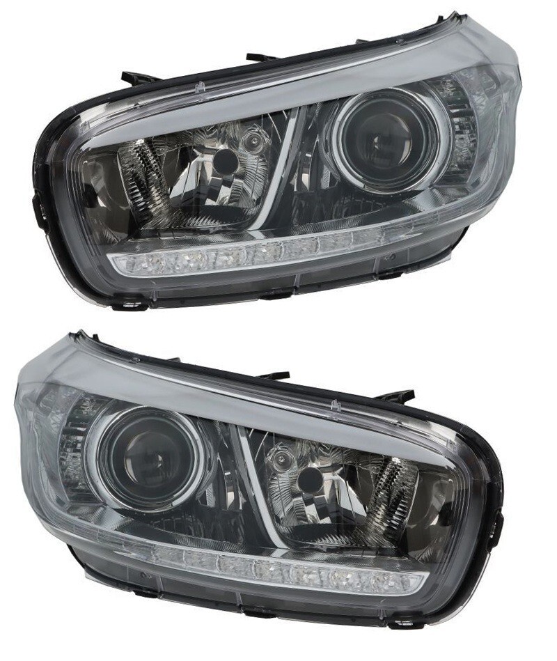 Phare H7 LED pour rouler la nuit en Kia Ceed II JD optique avant électrique