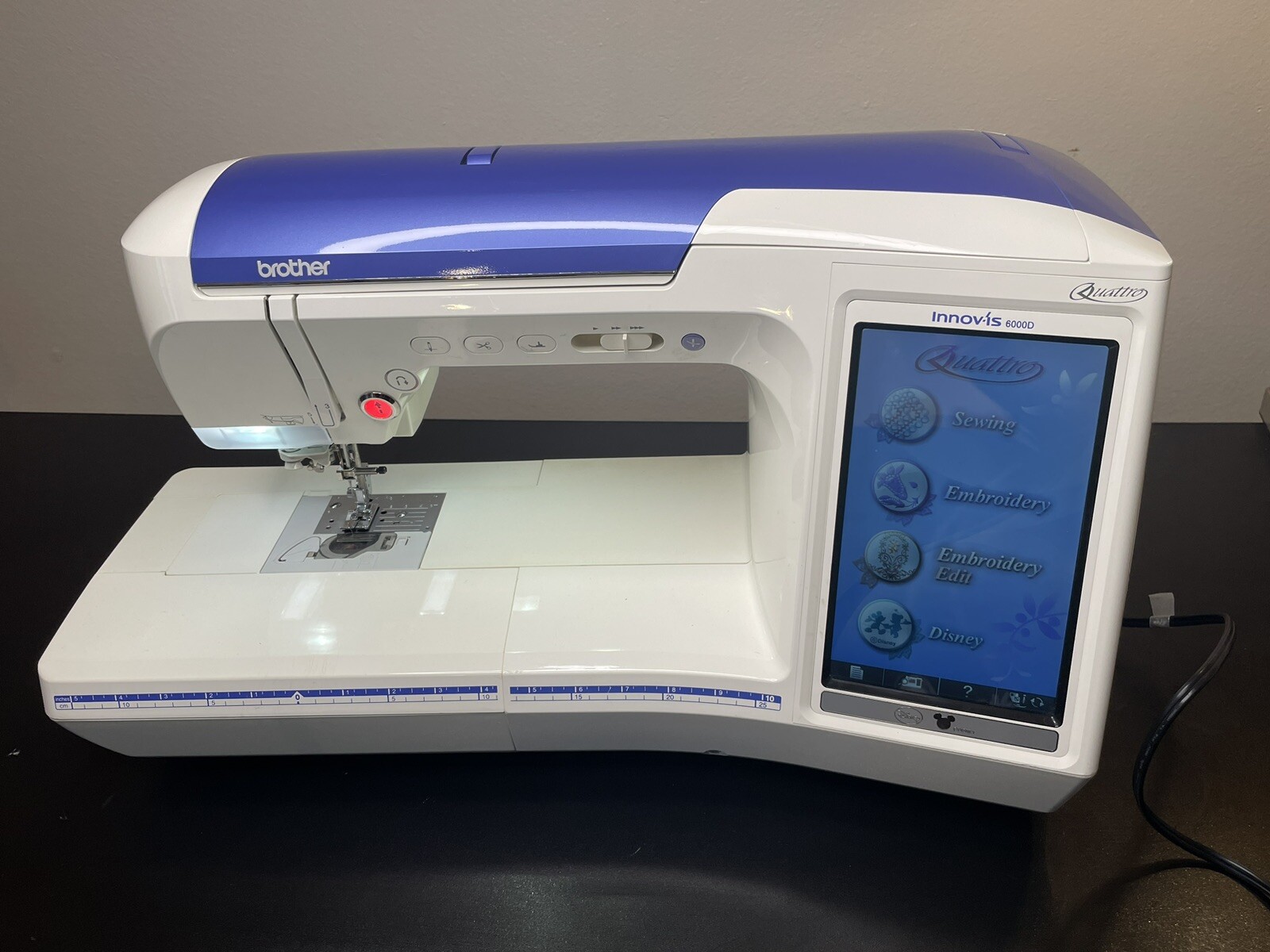 Brother Quattro Innov'is 6000D Embroidery Sewing Quilting Machine Bags