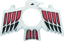 Oer Reproduction Trunk Lock Bezel Emblem For 1969 Pontiac Firebird Models