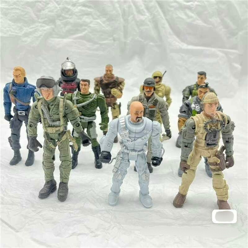 Lot De 15 Soldats De Collection – Marques Diverses (GI Joe, Lanard...)