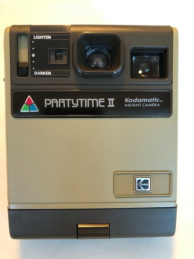 Kodak PartyTime II Kodamatic Retro Instant Camera Original Box