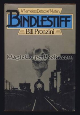Pronzini BINDLESTIFF Mystery NAMELESS DETECTIVE San Francisco PRIVATE ...