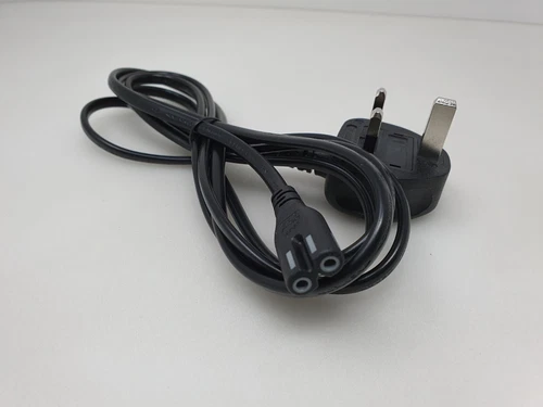 For HP Envy 5030 AIO printer Mains Power Cable AC Power Lead Cord 2m UK Plug