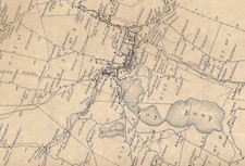 Winchester  Winsted Highland Lake CT 1874 Maps with Homeowners Names Shown