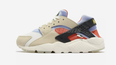 Sz 6.5 Y - Nike Huarache Run GS Yin-Yang Lemon Drop Sail DV2196-700