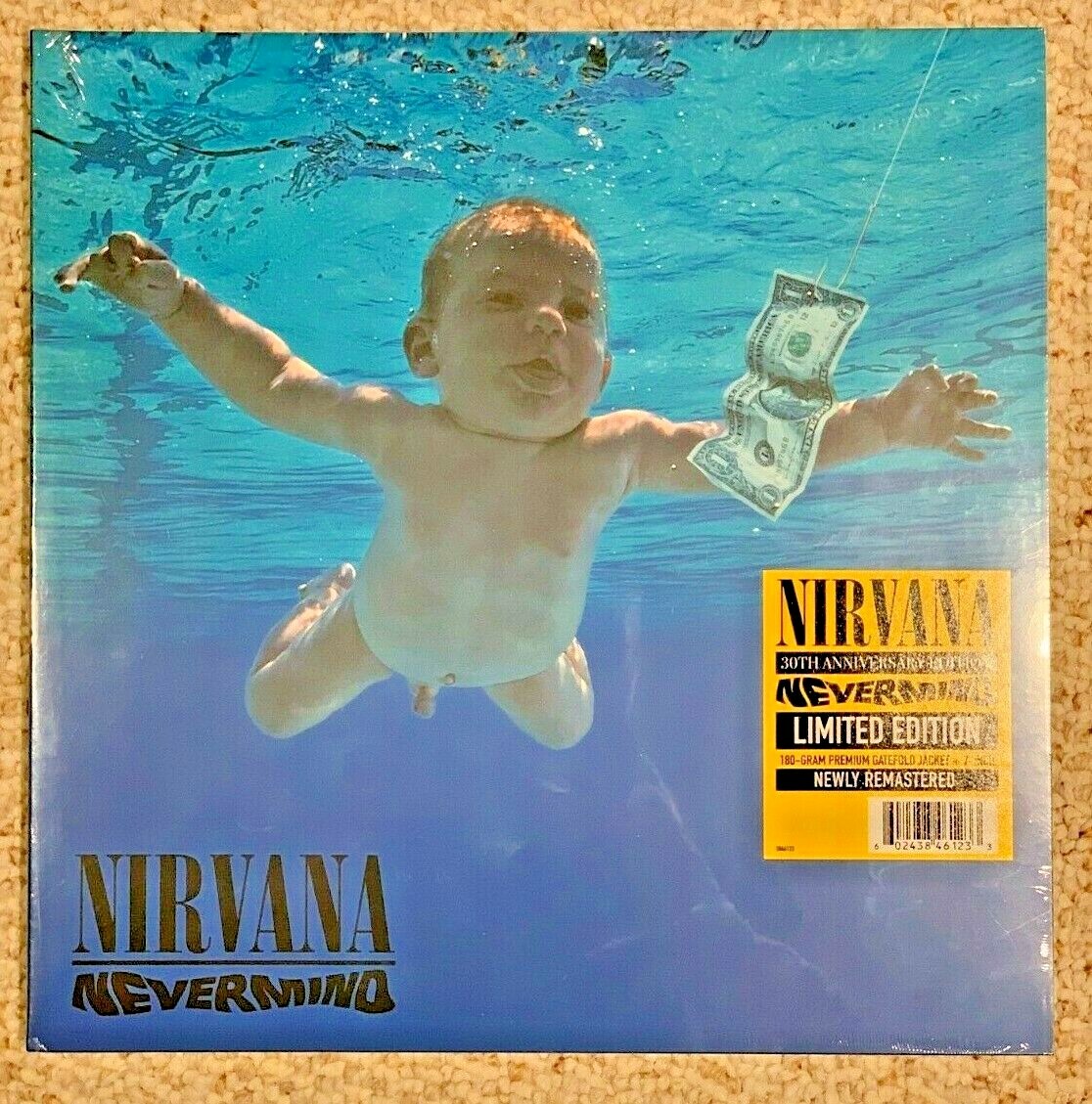 Nirvana Nevermind 30th Anniversary Limited Edition 180 Gram
