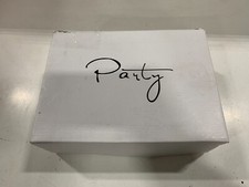 Party Linvale Silver Glitter Heel, Size 9
