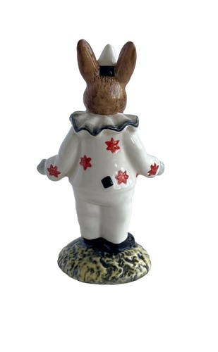 Royal Doulton Clown Bunnykins DB 129 Limited 250 Issued London Doulton Fair 2000 - Picture 4 of 7