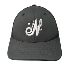 Boise Youth Fitted Trucker Hat Gray 6 3/8-6 7/8 Mesh Back Pacific Headwear