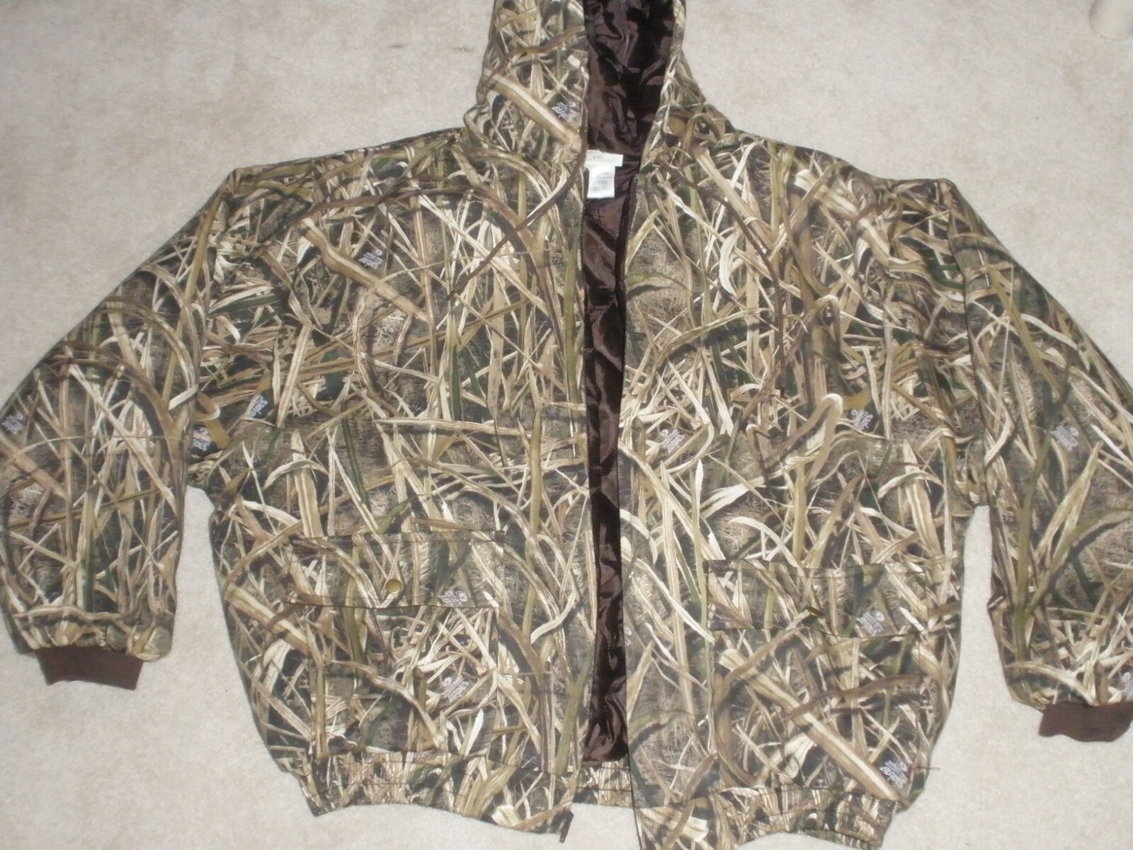 Insulated Hooded zip Hunting Coat | eBay