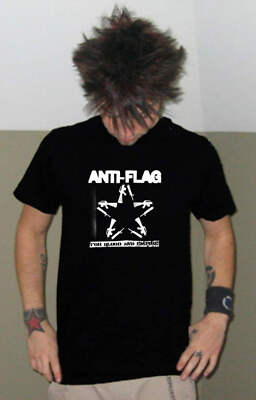 Anti-Flag Punk Rock Band Concert Tee   Warped Tour Style