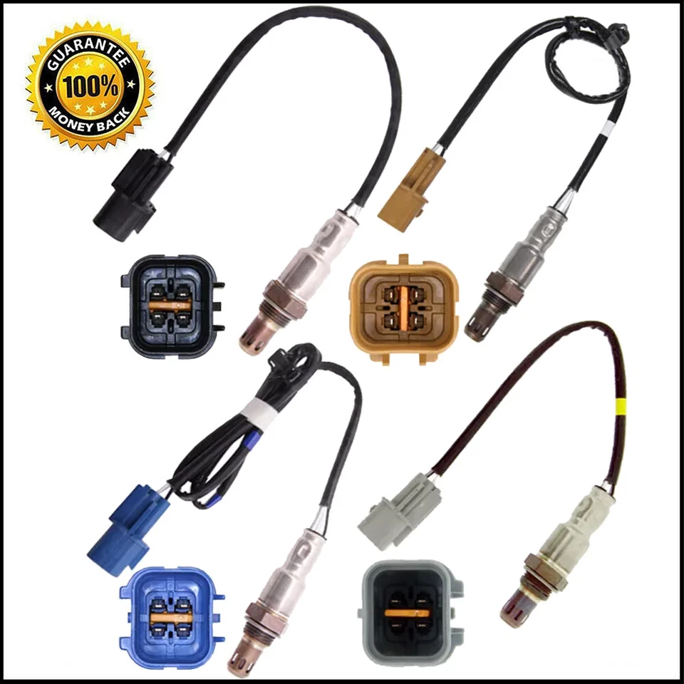 Set of 4 Oxygen O2 Sensor Up+Downstream For 2014 2015 2016 2017 2018 Kia Sedona - Image 4 of 4