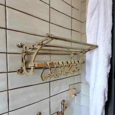 Mounted French Luggage Wall Coatrack Rack Train Wall Home D cor Wall Rack