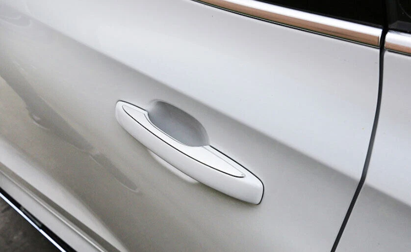 For Volvo XC60 Exterior Outside Door Handle Cover 2018-2023 4pcs Chrome Titanium - Imagem 2 de 4