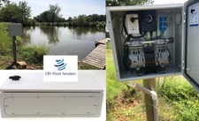 NEW Weatherproof / Outdoor Aeration Pond Pump Cabinet Enclosure 24"x24"x12"