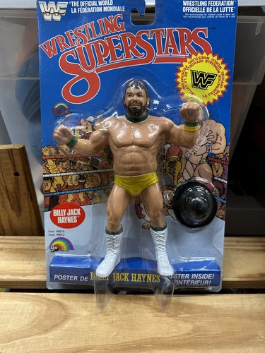 LJN Wrestling Superstars WWF BILLY JACK HAYNES Fig...